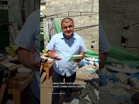 Displaced Palestinians in Gaza face intensifying Israeli strikes