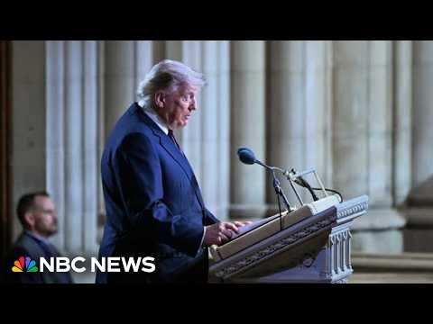 Watch President Trump's full tribute to Sen. Lindsey Graham