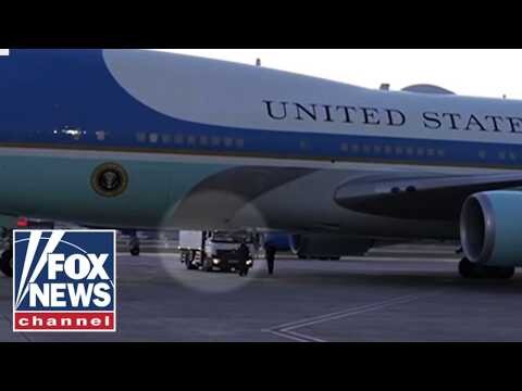 New details about President Trump's plane swap due to 'THREAT