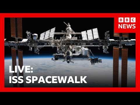 Nasa astronauts conduct spacewalk from International Space Station