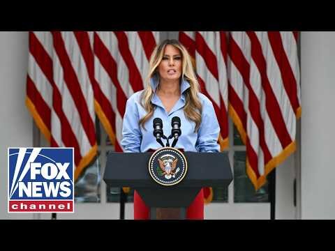 Trump, first lady participate in a ‘Fostering the Future’ announcement