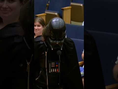 Darth Vader' speaks in support of Flock