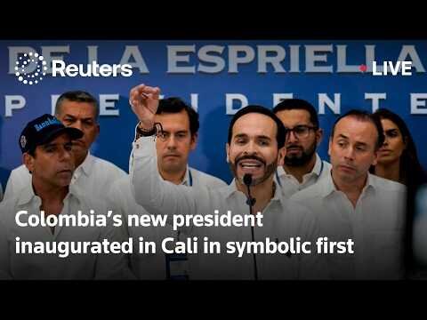 Right-wing De La Espriella sworn in as Colombia's new president