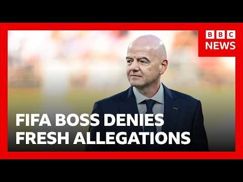 Fifa boss Gianni Infantino denies claims Uefa paid off alleged 'lover