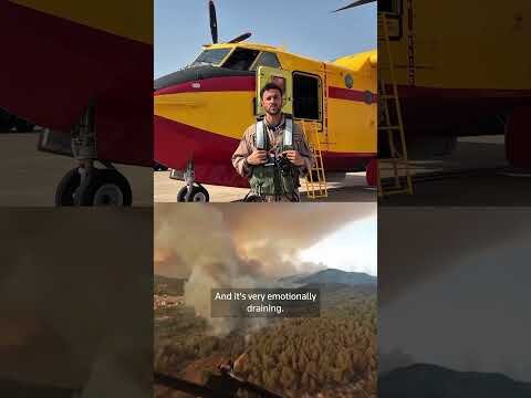 Can't stop being shocked,' Spanish Air Force pilot on battling wildfires