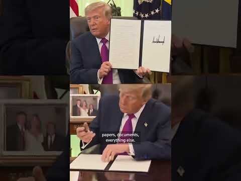 Trump signs order to rename Lake Ontario as Lake America