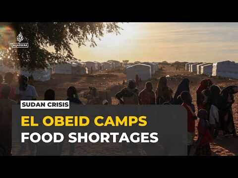 Sudan humanitarian crisis: Thousands seek refuge in overcrowded El Obeid camps