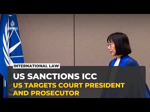US sanctions International Criminal Court president and trial lawyer