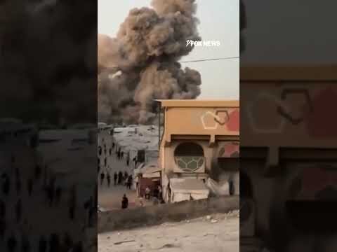 Israeli airstrike SLAMS Gaza City mosque #shorts #foxnews #news #us