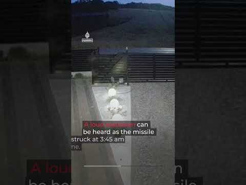 Security camera shows ‘Russian missile’ exploding in Poland