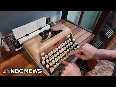 Why typewriters are making a comeback