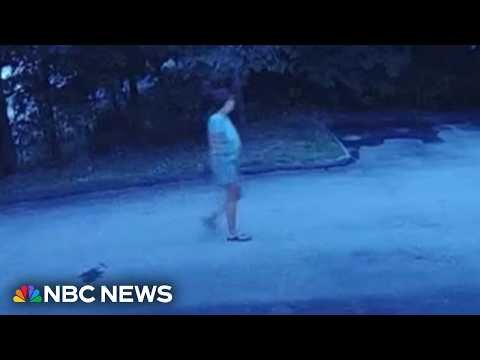 Urgent manhunt for wife in officer's death