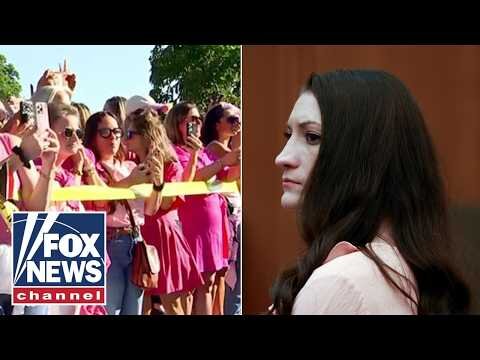 Postpartum advocates SWARM Lindsay Clancy courthouse