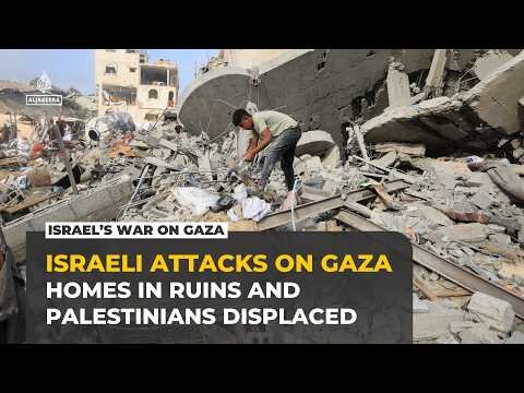 Israeli strike destroys homes in Gaza’s Shati refugee camp despite ceasefire