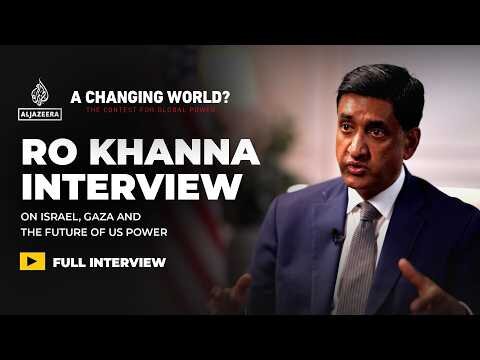 Ro Khanna on America, Israel and the limits of power