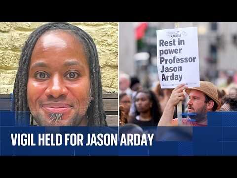 Vigil held for Jason Arday in Trafalgar Square
