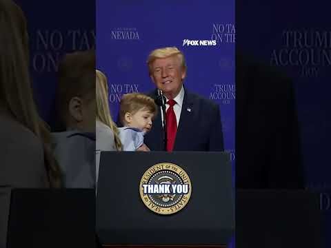 Boy thanks President Trump for Trump Account #shorts #foxnews #news #us