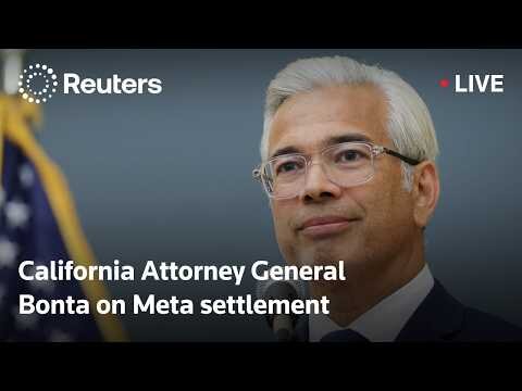 California Attorney General Rob Bonta on Meta settlement