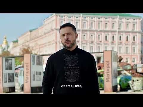 Zelenskiy leads Kyiv's Independence Day celebrations