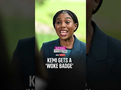 Kemi Badenoch gets a 'woke badge