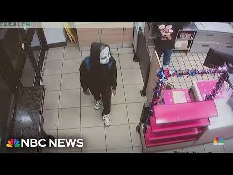 New video of wanted Philadelphia masked man