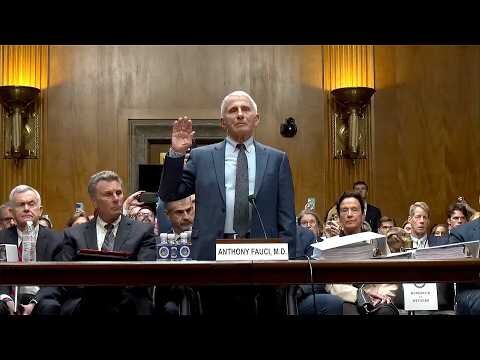 Dr Anthony Fauci pleads the Fifth at Covid hearing