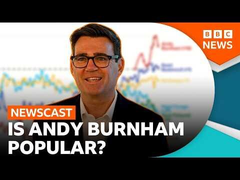 Is UK Prime Minister Andy Burnham popular or just new?