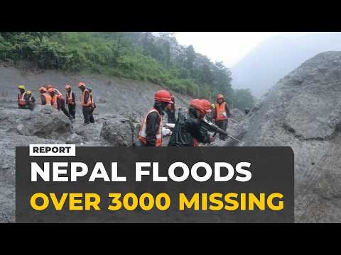 Nepal floods: 3,000 missing as rescuers race against time
