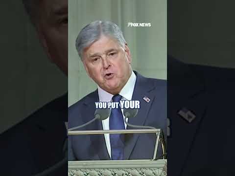 Hannity's message to Sen. Darline Graham at her brother's memorial #shorts #fox #media #breakingnews