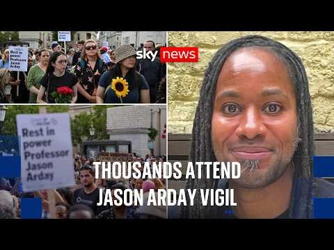Thousands attend Jason Arday vigil in London