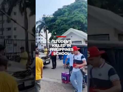 Student killed in Philippines school shooting