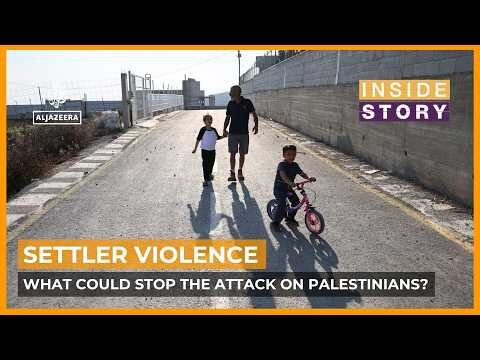 What could stop Israeli settler attacks on Palestinians?
