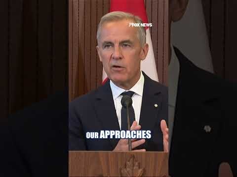 Carney says Canada will make its own decisions on who to trade with #shorts #foxnews #fox #news