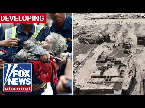 Hundreds dead and missing after flash floods RAVAGE Nepal