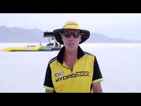 JCB sets hydrogen land speed record at 406 mph
