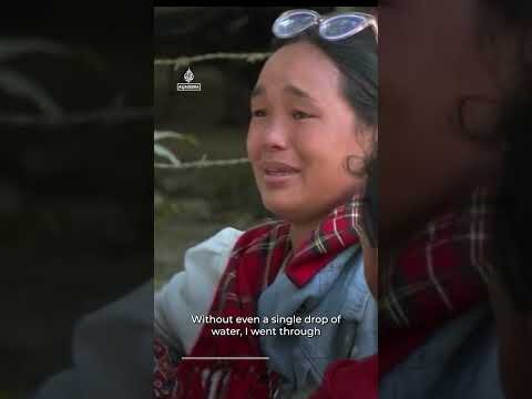 8-year-old Nepal flood survivor reunited with mother after rescue