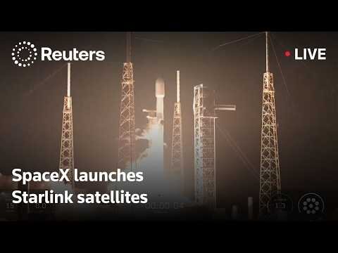 SpaceX launches Starlink satellites