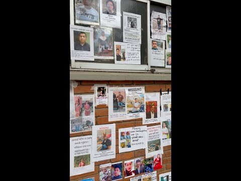 Kathmandu hospital walls fill with missing faces following Nepal floods