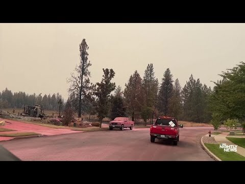 Inside the evacuation zone as Washington state wildfires rage