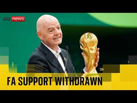 Infantino loses support as FA sends formal letter
