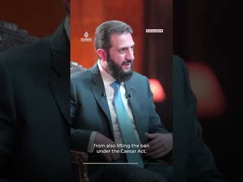 Al-Sharaa praises Trump's decision to remove Syria from terrorism list