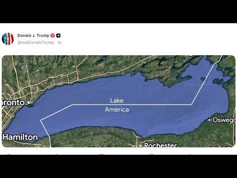 Google Maps labels Lake Ontario as 'Lake America' for US users