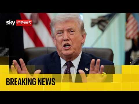 Trump hosts Cabinet meeting at Camp David
