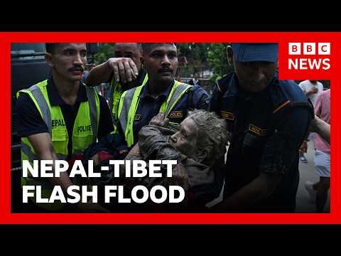 Nepal flash flood rescue operation underway after glacial collapse at Tibet border