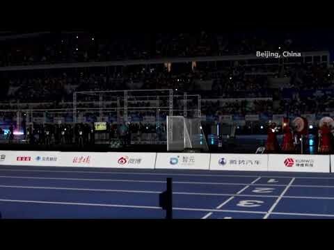 Chinese robot beats Usain Bolt's 100m world record