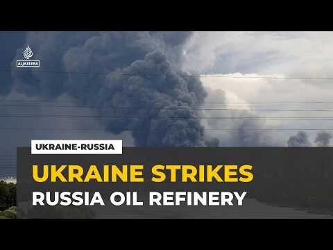 Ukraine strikes Russia : Drones hit Wildberries warehouse and oil refinery