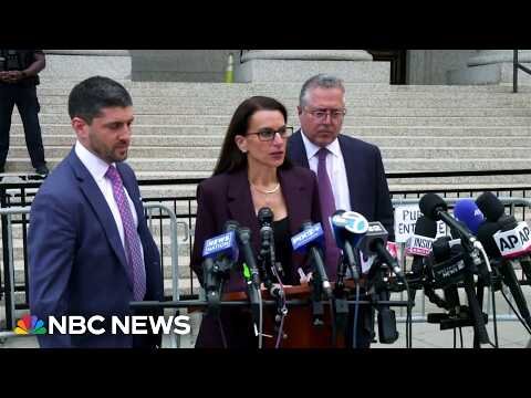 Luigi Mangione’s lawyers speak after he pleads guilty to federal charges