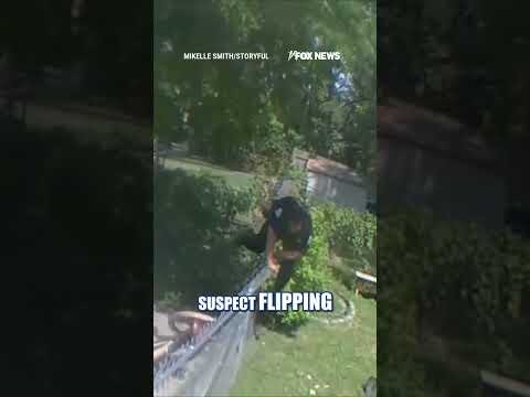 Suspect LOSES PANTS in wild police chase #shorts #viral #crime #us