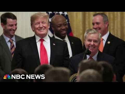 Trump recalls rocky start to friendship with Lindsey Graham