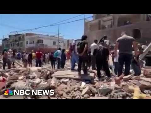 At least 169 people dead in Colombia after earthquake as search for survivors continues